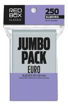 Jumbo Pack Euro 59 X 92mm 250 Unid Board Game Shield Classic