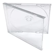 Cajas Transparente Para Cd Simple/ Pack 25un