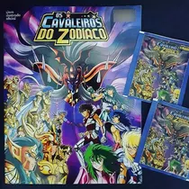 Álbum De Los Caballeros Del Zodiaco Panini A Pegar Tapa Dura