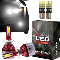 Par Ultra Led Carro Farol Ou Milha Taytech 8000lumens Xenon