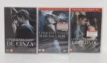 3 Dvds Cinquenta Tons De Cinza / Mais Escuro / Liberdade