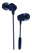 Auriculares In-ear Jbl C50hi Azul 3.5mm Android iPhone Apple