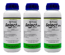 Paquete De 3 Select Ultra Herbicida Para Cultivo 500ml Agave