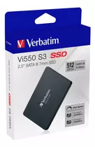 Verbatim Disco Solido Vi550 Ssd Sata Iii 512gb 7mm