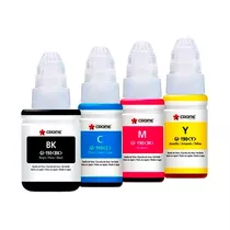 Kit 4 Colores Tinta Para Canon Gl-190