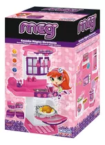 Cozinha Infantil Completa Eletronica C/ Som E Luz Magic Toys