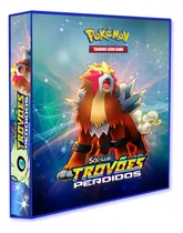 Álbum Pasta Fichário Pokémon Sol E Lua Trovões Perdidos