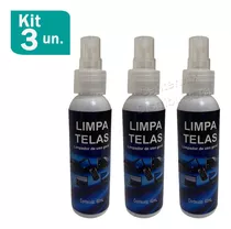  Kit 03 Limpa Telas 60ml Clean Implastec 