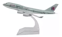 Avião Qatar Airways Miniatura Boeing Airbus Modelos Coleção