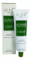 Tinta Keune So Pure Color Vegana 60ml (escolha Seu Tom)