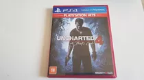 Jogo Uncharted 4 Ps4 Playstation Hits Mídia Física