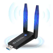 Antena Wifi Usb 3.0 De 1300mbps Receptor Wifi Con Banda Dual