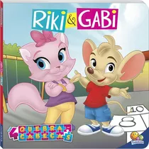 Livro Licenciados C/ Quebra-cabeças (riki & Gabi)