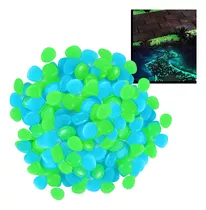 Piedras Decorativas Jardin Luminosas Fluorescentes 300 Pcs