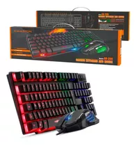 Kit Teclado E Mouse Gamer H´maston An-300