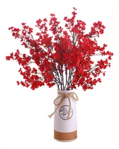 Ramo Flor Artificial Seda Arreglo Floral Decoracion Para 6