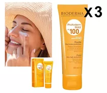 Protector Bloqueador Solar Facial Bioderma 100 Spf Precio X3