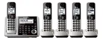 Teléfono Panasonic Kx-tg175c Inalámbrico 220v - Color Plateado