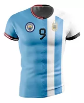 Camiseta J.alvarez ( Miti - Miti) Manchester C. - Arg. Niño