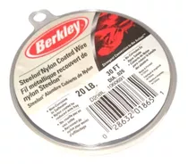 Alambre,guaya De Pesca Cubierto De Nylon Berkley 20 Libras