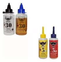 Cola Modelismo Epoxy 30 Minutos 200ml + Epoxi 5 Minutos 120g