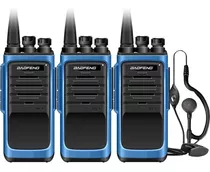 Kit X 3 Handy Baofeng Bf888s Max Radio Walkie Talkie Uhf Con Auricular