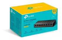 Switch Hub 8 Portas Gigabit Tp-link Ls1008g 10/100/1000 Mbps