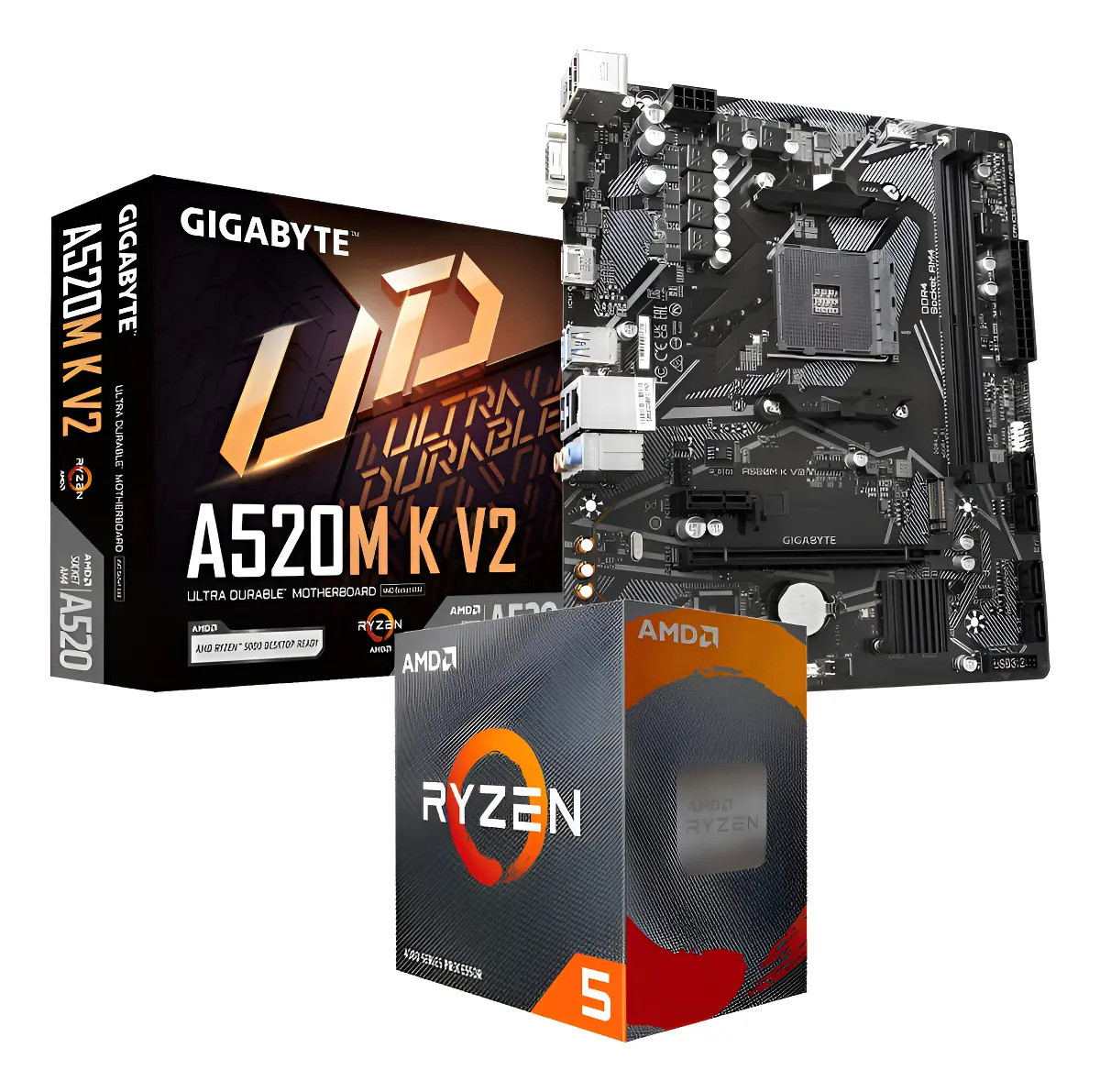 Kit Ryzen 5 5600g A520m | Mercado Livre