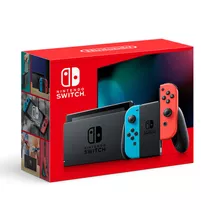 Nintendo Switch Neon Blue And Neon Red Joycon V2.