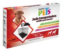 Jaula Metalica Plegable Para Perro 48 In 124cm X 76cmx83cm