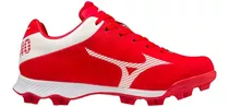 Spikes Beisbol Softbol Mizuno Wave Finch Lightrevo Rojo