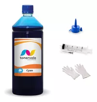 Kit 1 Litro De Tinta Para Canon G3110 Gi-190 Cyano