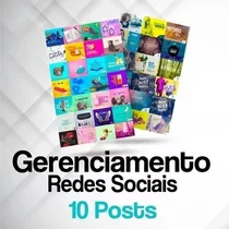 Gerenciamento Redes Sociais | 10 Posts Por Mês