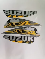 Kit Completo De Calcomanías Suzuki Ax-4 2017