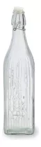 Botella Reutilizable De Vidrio 1 Litro Con Diseño