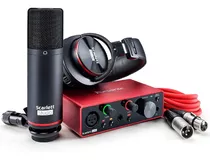 Focusrite Scarlett Solo Studio 3g Kit De Grabacion Con Mic