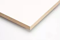 Lámina De Melamina Mdf Blanco 2-caras De 1,83 X 2,44 X 18mm