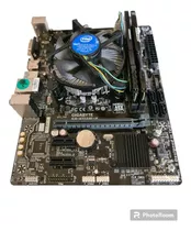  Placa Mãe Gigabyte Core I3 6100 3,40ghz, 8gb-ddr4 Hdmi