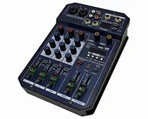 Consola Pasiva Profesional De 4 Canales Con Usb, Bluetooth