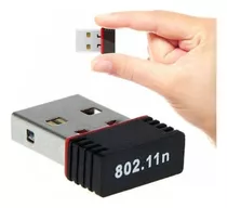 Adaptador Receptor Antena Wireless Wifi Usb Mini Nano Wifi