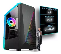 Pc Gamer Barato Intel I5 8gb Ssd 240gb Com Jogos Instalados