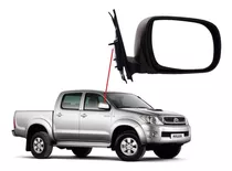 Espejo Retrovisor Cromado Manual Derecho Toyota Hilux 06-15