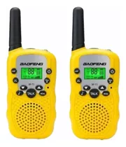 Radio De Comunicación Baofeng Bf-t3 Color Amarillo