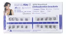 Brackets Metalicos Ortodoncia Mbt X1