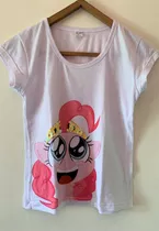 Remera Blanca Con Unicornio -talle 14