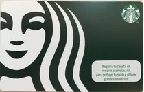 Tarjeta Starbucks Diseño Clásico Nva Sin Saldo México 