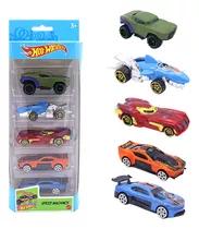 Kit 5 Carrinhos Hot Wheels - Mattel - Vários Modelos