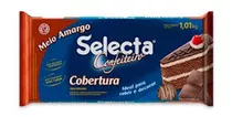 Chocolate Semi Amargo Cobertura Confitero Selecta 1 Kg