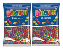 Kit Disqueti Chocolate 1,01kg Dori Com 2 Unidades Dori