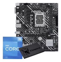 Kit Upgrade Intel I3-12100f, H610-e 2xddr4, Ssd 240gb Cor Preto